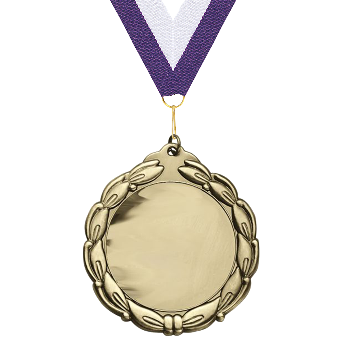 Classic Medallion in Antique Gold, Silver and Bronze