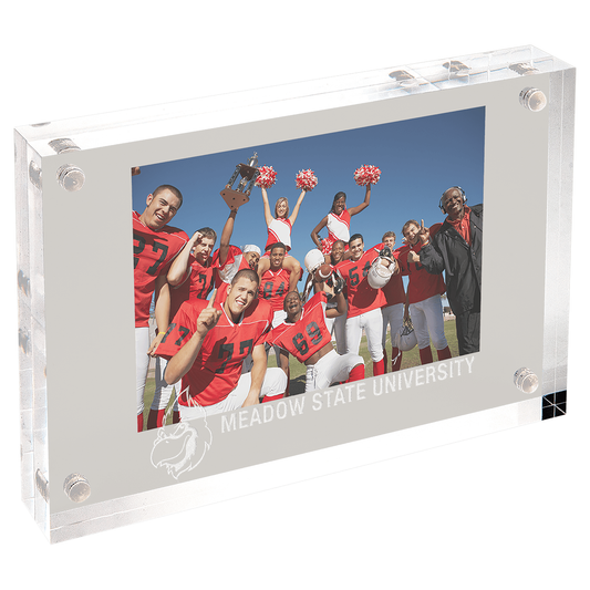 Clear Rectangle Magnetic Acrylic