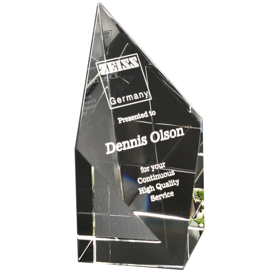 Diamond Spire Crystal Award