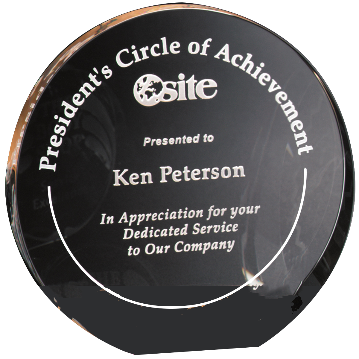 Elite Circle Crystal Award – Cowart Awards