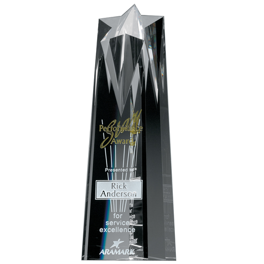 Polaris Star Tower Crystal Award