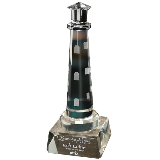 Spirit Rock Lighthouse Crystal Award