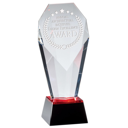 Crystal Slant Face Award