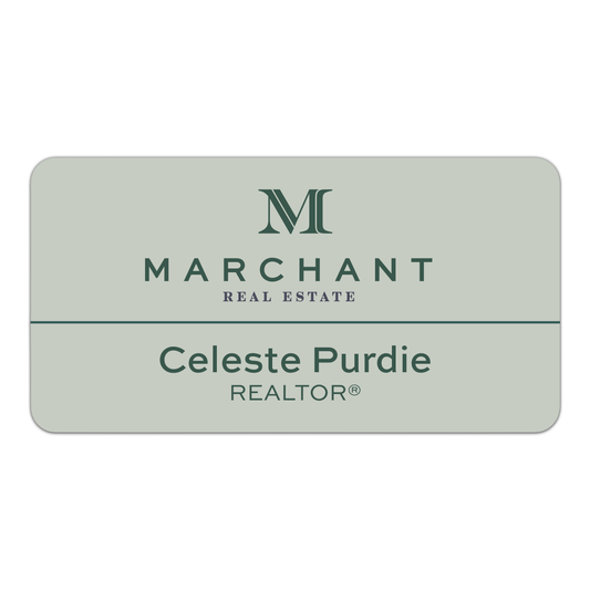 Dimension Series Full Color Plastic Badges