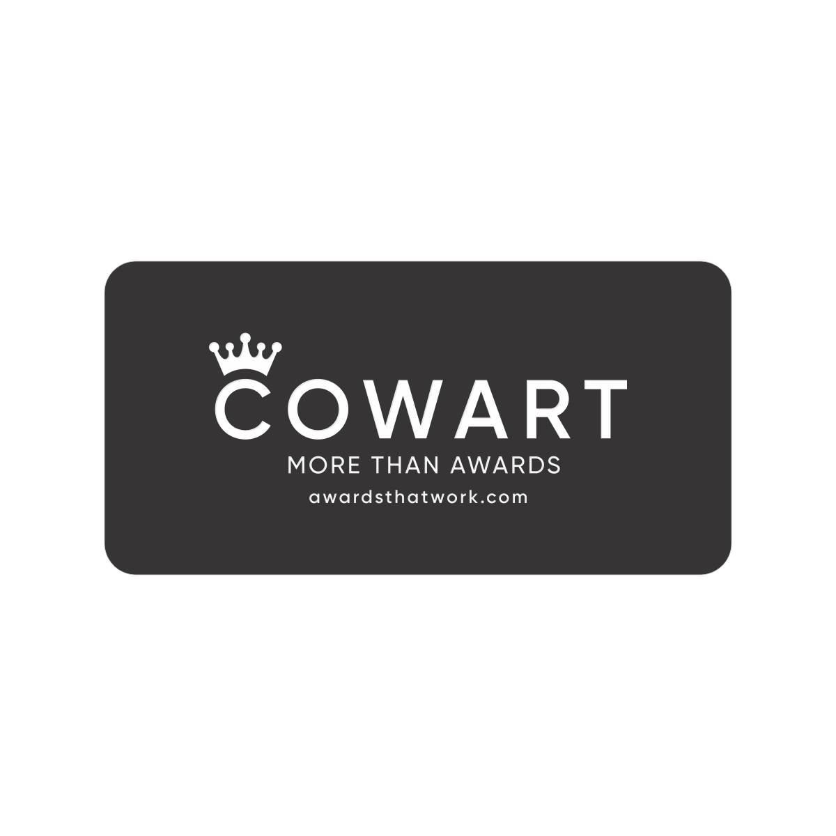 Exterior Etched Plates with Rounded Corners in Multiple Colors and Sizes