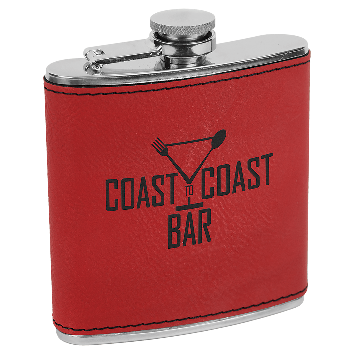 Leatherette Flask