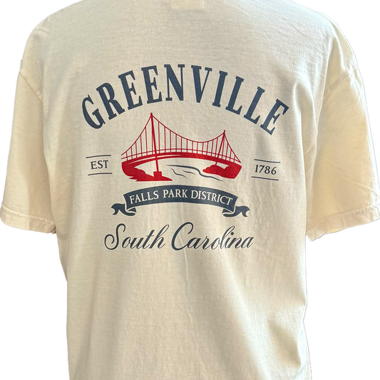 "Falls Park District" Heritage T-Shirt - Historic Greenville