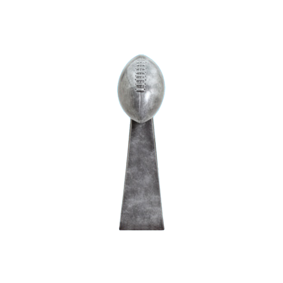Football Tower Trophy in Antique Finish