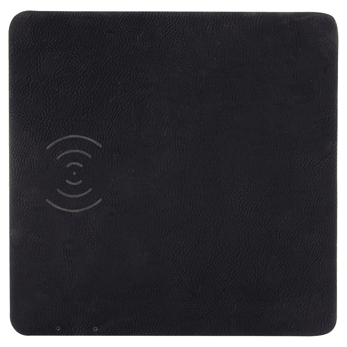 8" x 8" Laserable Leatherette Wireless Charging Mat