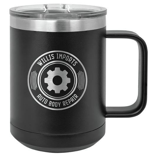 Polar Camel 15 oz. Vacuum Insulated Mug with Slider Lid