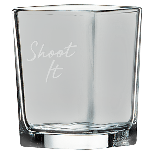 2 1/4 oz. Square Shot Glass