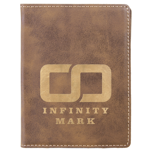 Laserable Leatherette Passport Holder