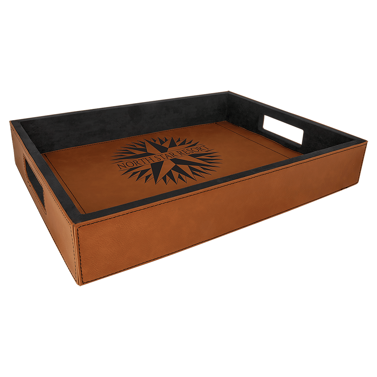 Leatherette Serving Tray