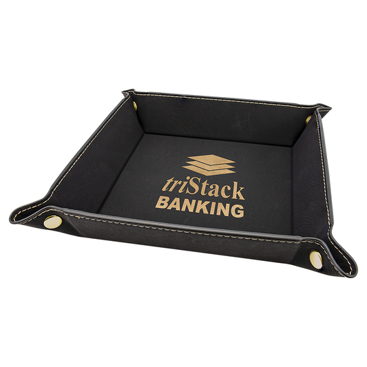 Leatherette Snap Up Trays