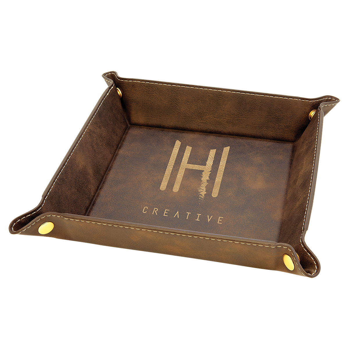 Leatherette Snap Up Trays