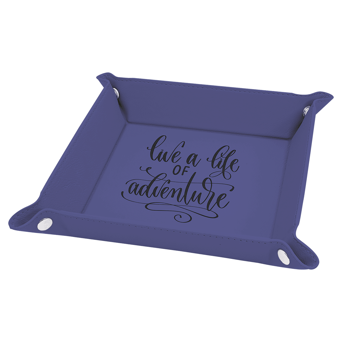 Leatherette Snap Up Trays