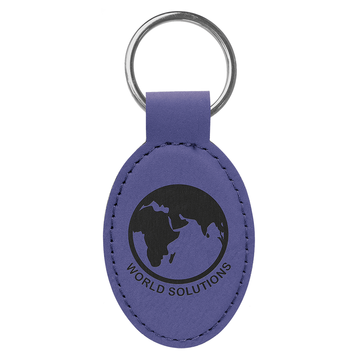 Leatherette Keychain