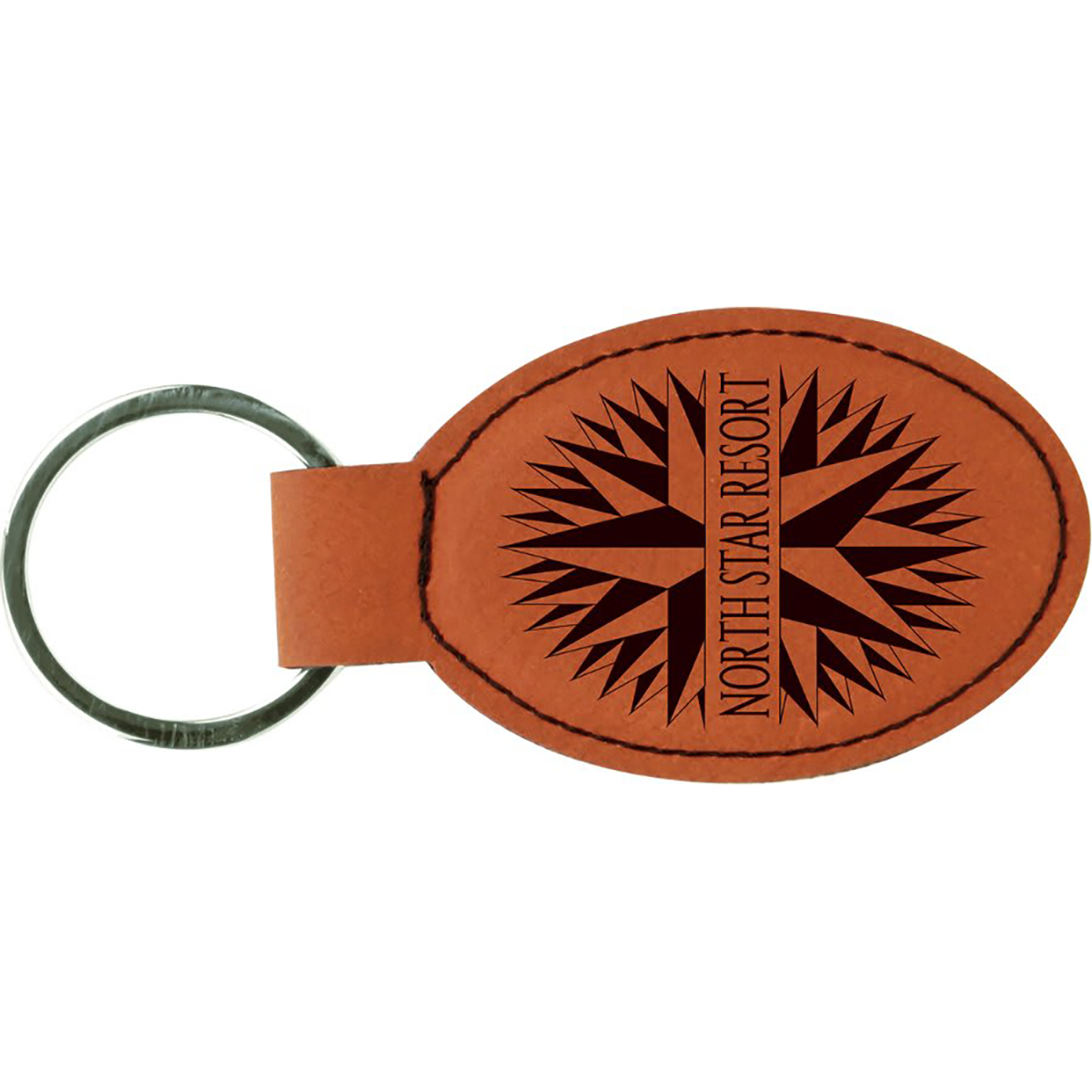 Leatherette Keychain