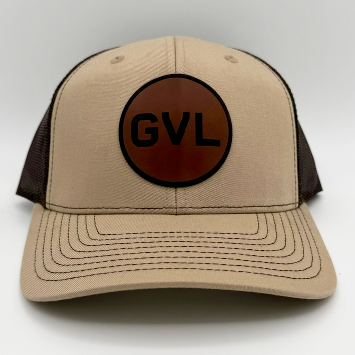 "GVL" Circle Patch Trucker Hat