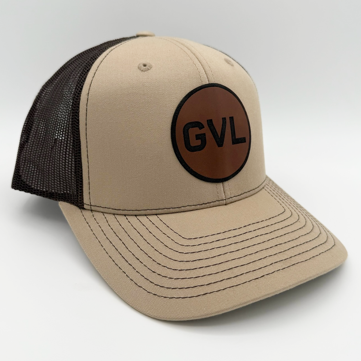"GVL" Circle Patch Trucker Hat