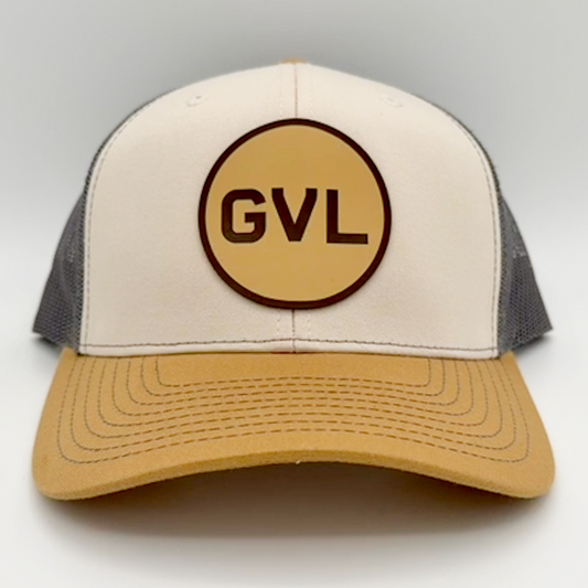 "GVL" Circle Patch Trucker Hat