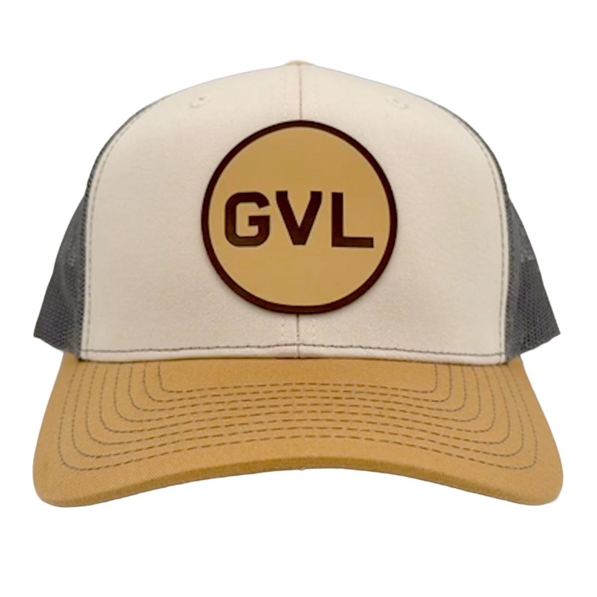 "GVL" Circle Patch Trucker Hat - 2 Color Options