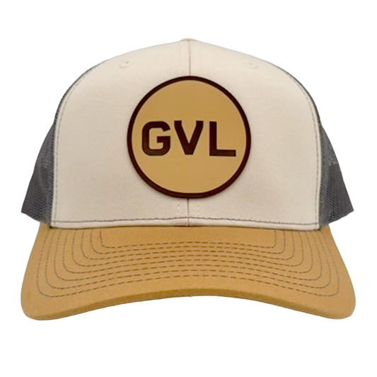 "GVL" Circle Patch Trucker Hat - 2 Color Options