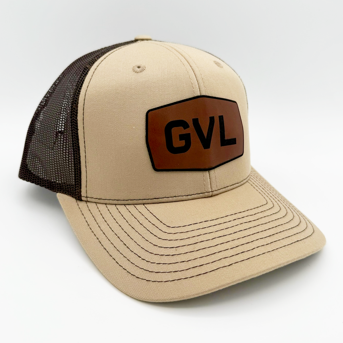 "GVL" Hex Patch Trucker Hat