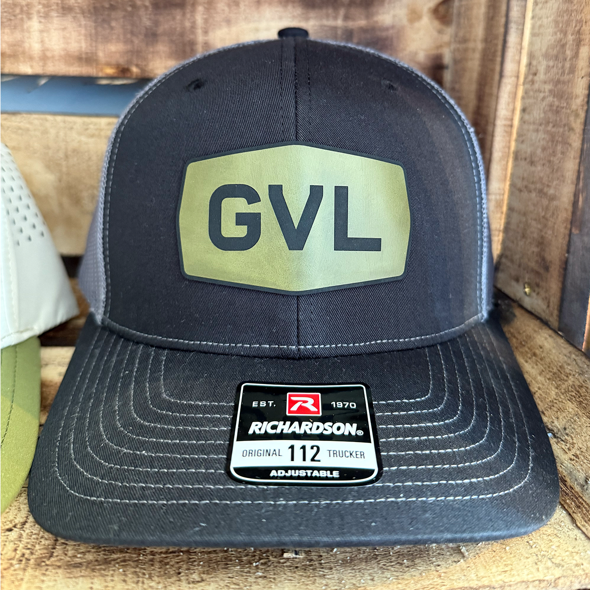 "GVL" Hex Patch Trucker Hat