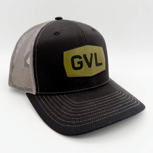 "GVL" Hex Patch Trucker Hat