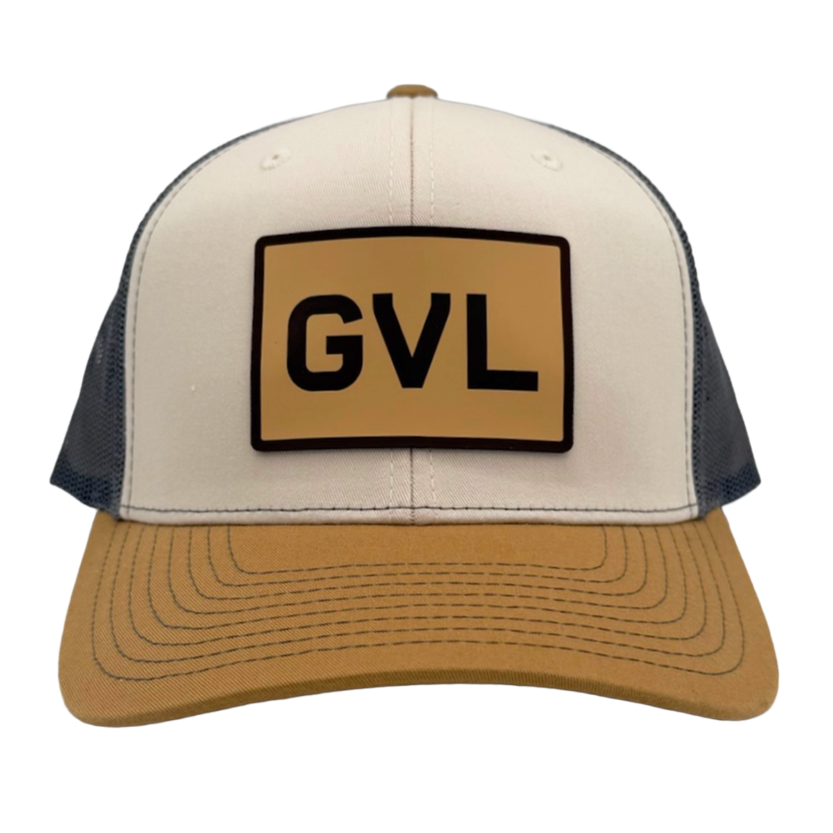 "GVL" Rectangular Patch Trucker Hat