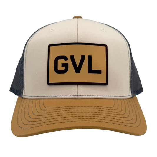 "GVL" Rectangular Patch Trucker Hat