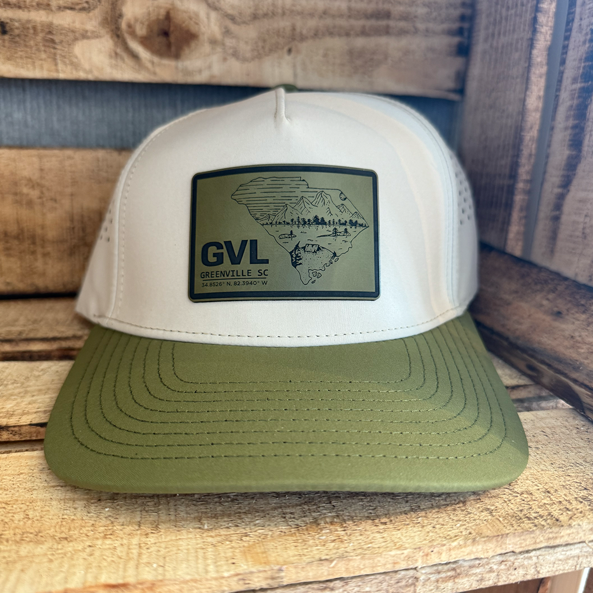 "GVL x Illustrated SC" Rectangular Patch Athletic Hat