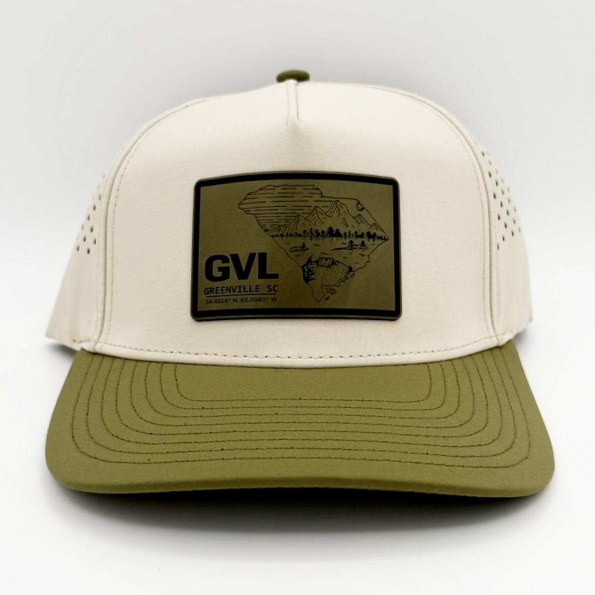 "GVL x Illustrated SC" Rectangular Patch Athletic Hat