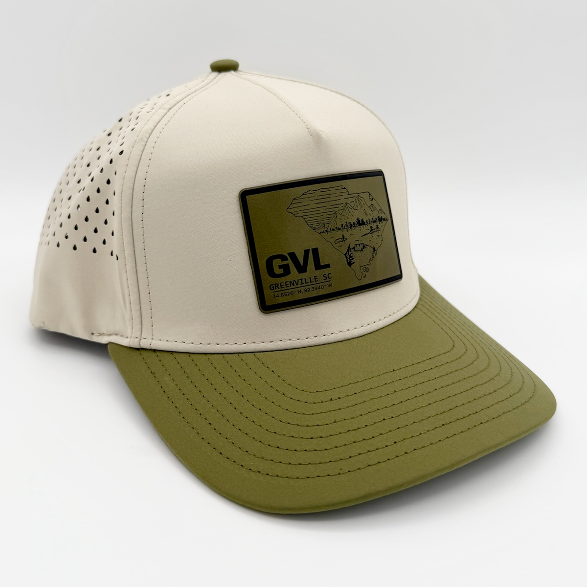 "GVL x Illustrated SC" Rectangular Patch Athletic Hat
