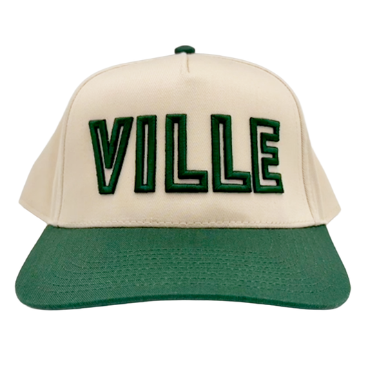 "VILLE" Stitched Outline Hat