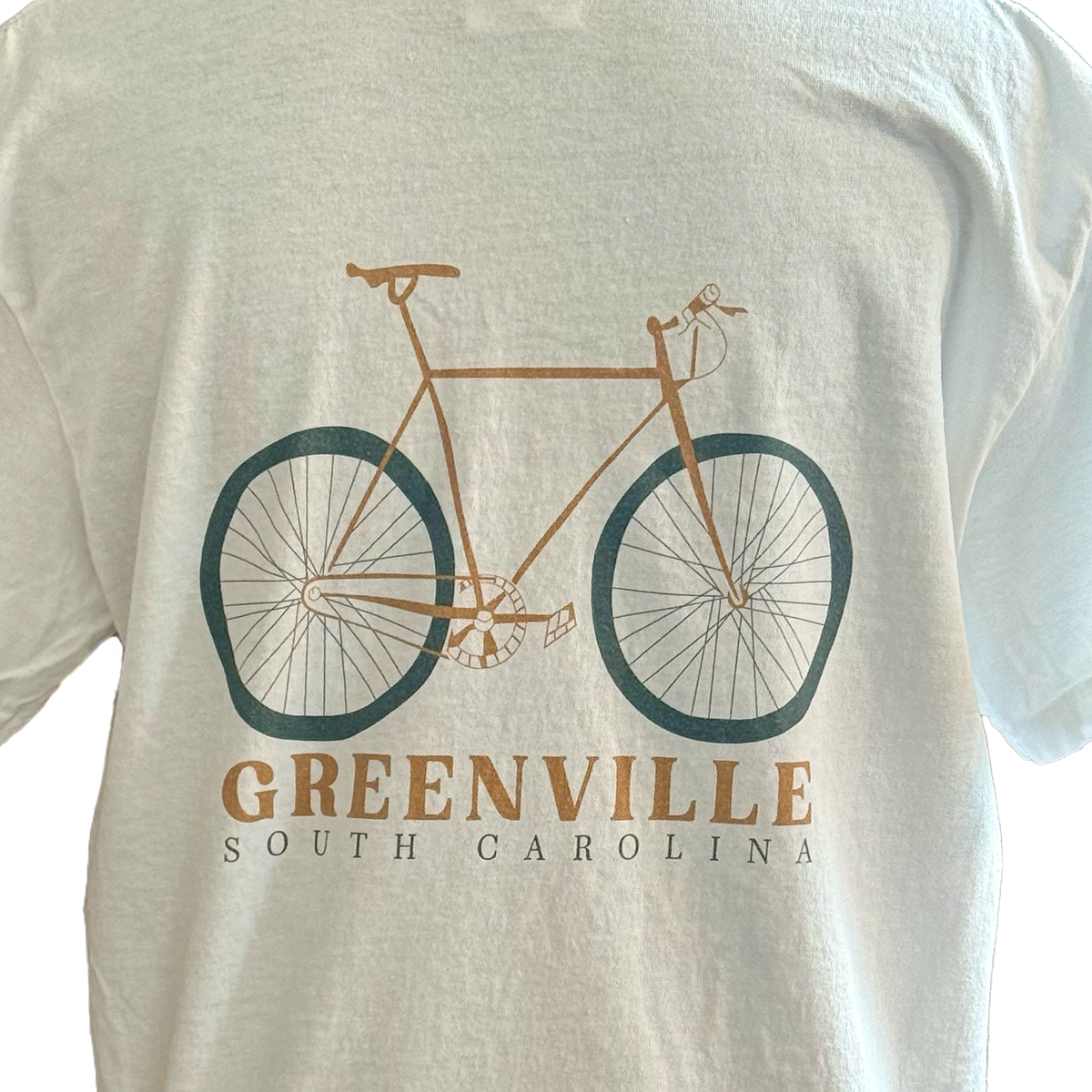 "Greenville Cyclist" T-Shirt - South Carolina Bike Culture