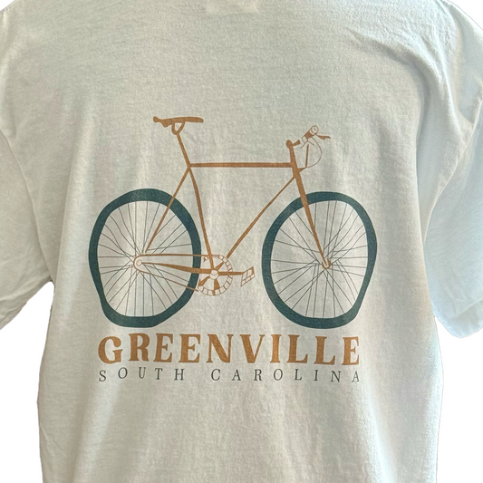 "Greenville Cyclist" T-Shirt - South Carolina Bike Culture