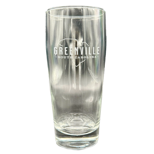 "Greenville in SC" 16 oz Willi Becher Beer Glass