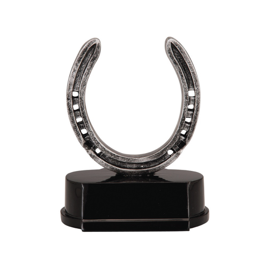 Horseshoe Resin Trophy