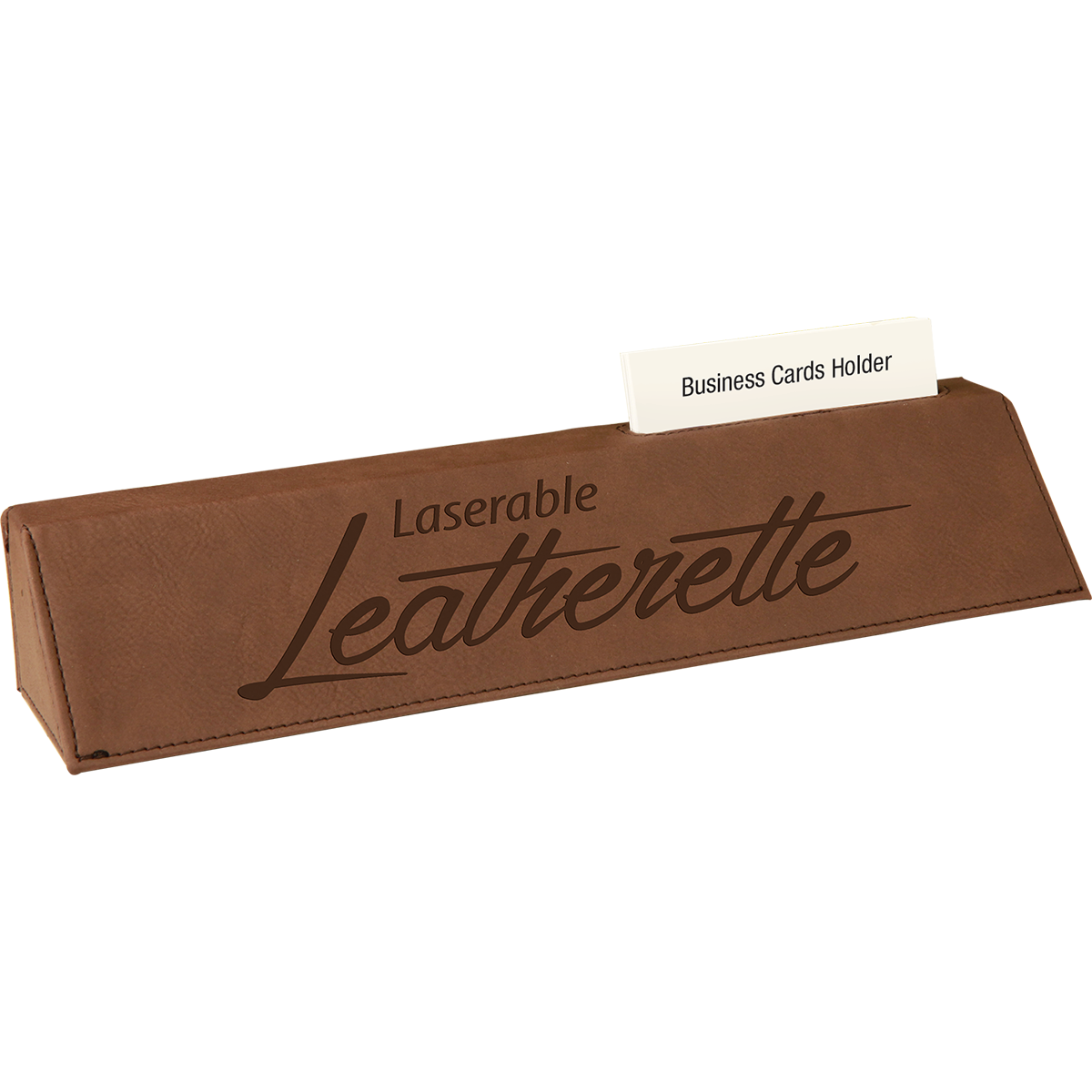 Leatherette Desk Wedge