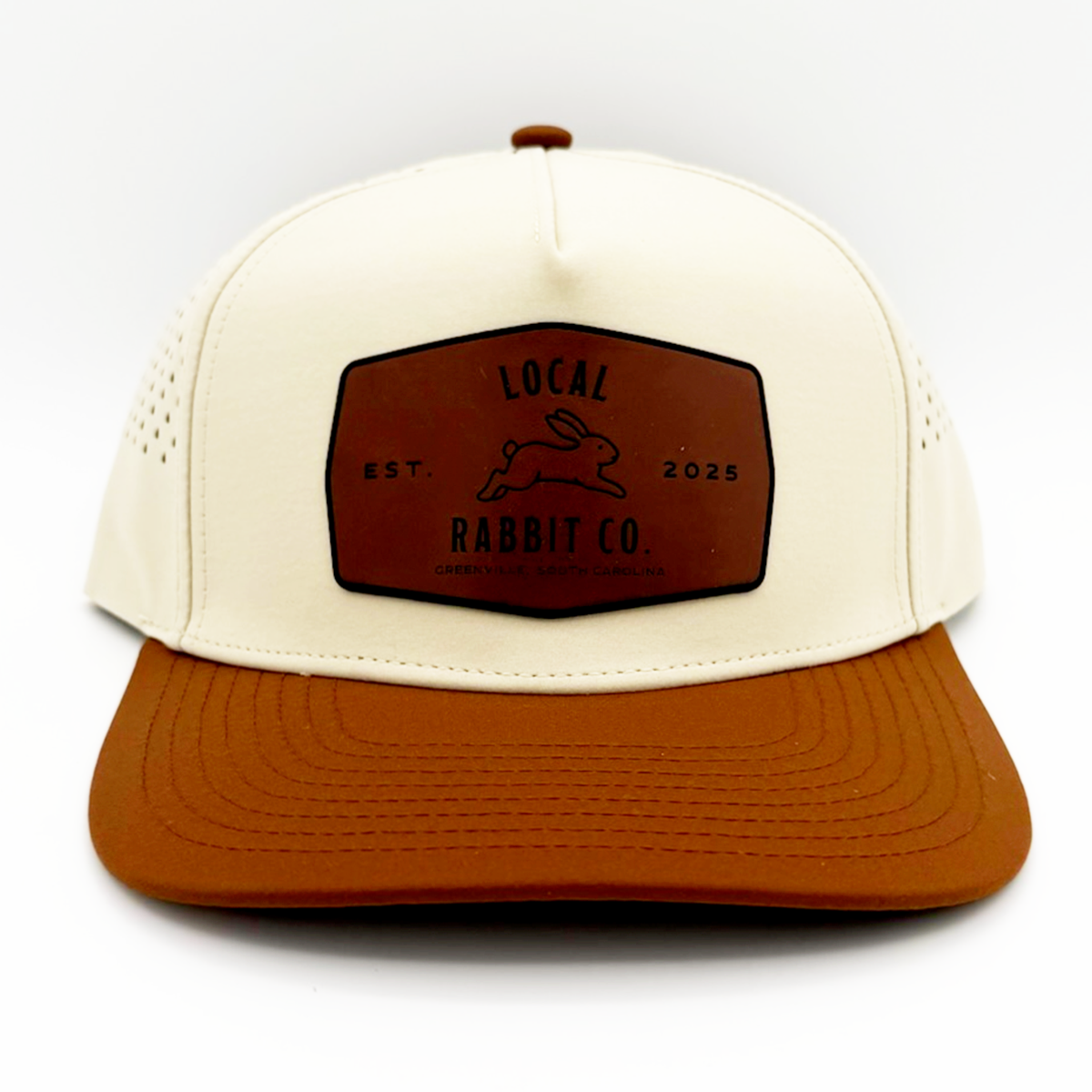 "Local Rabbit Co." Logo Patch Athletic Hat