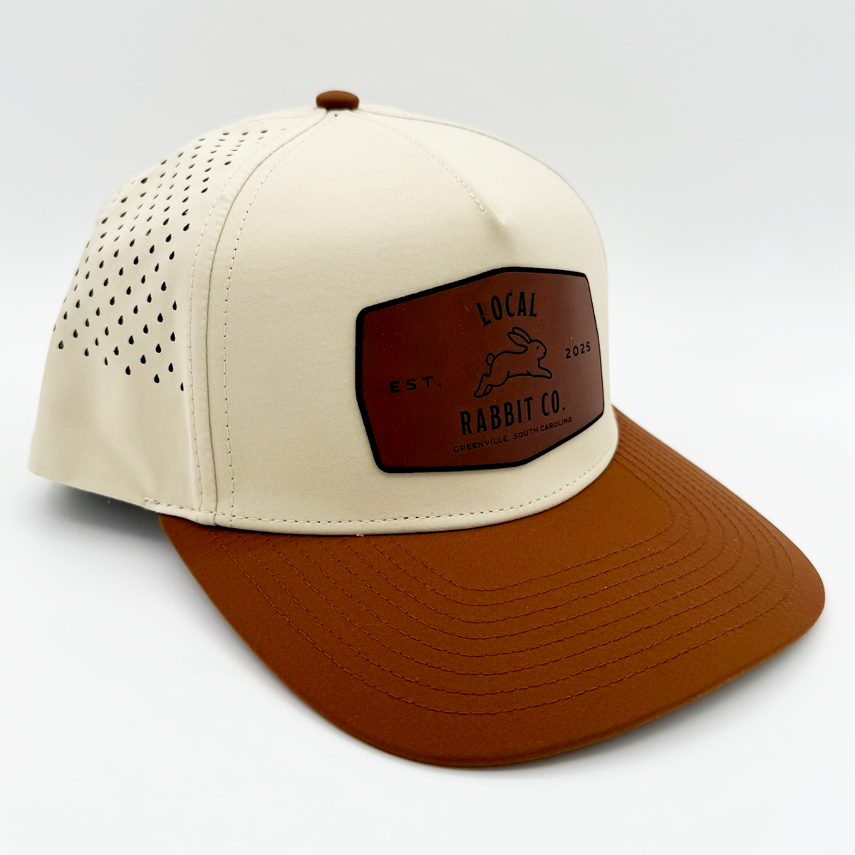 "Local Rabbit Co." Logo Patch Athletic Hat