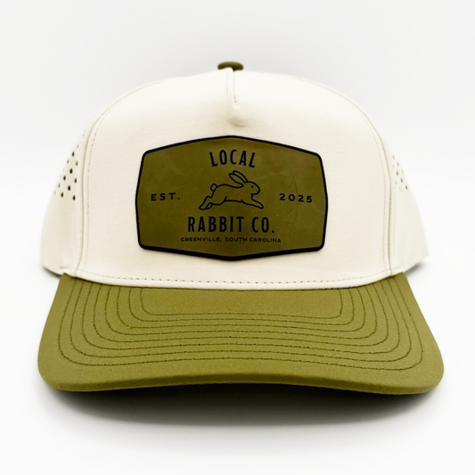 "Local Rabbit Co." Logo Patch Athletic Hat