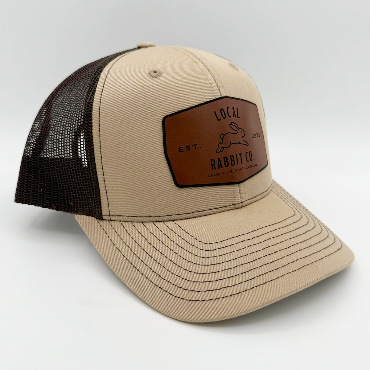 "Local Rabbit Co." Logo Patch Trucker Hat