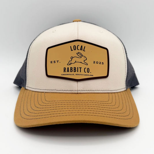"Local Rabbit Co." Logo Patch Trucker Hat