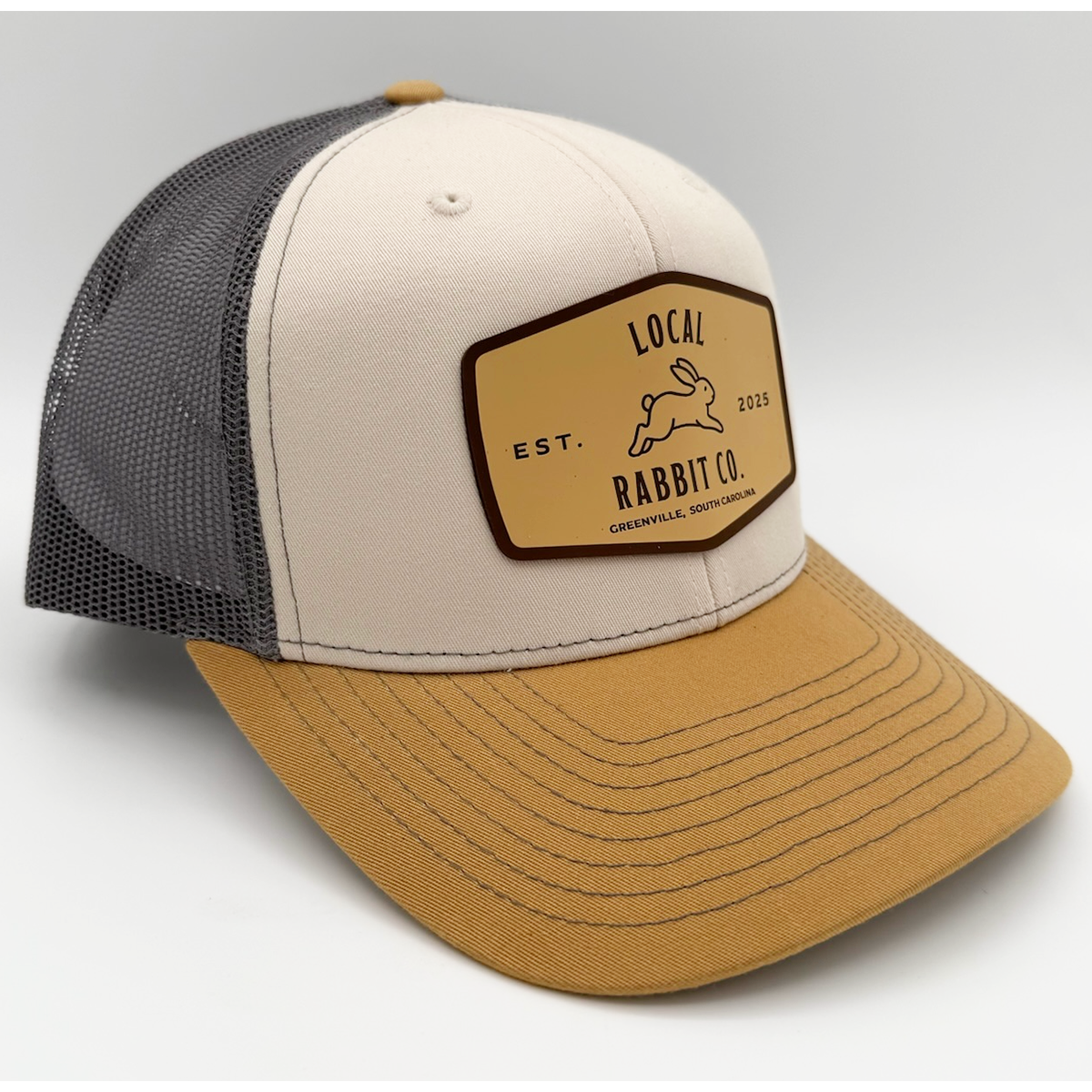 "Local Rabbit Co." Logo Patch Trucker Hat