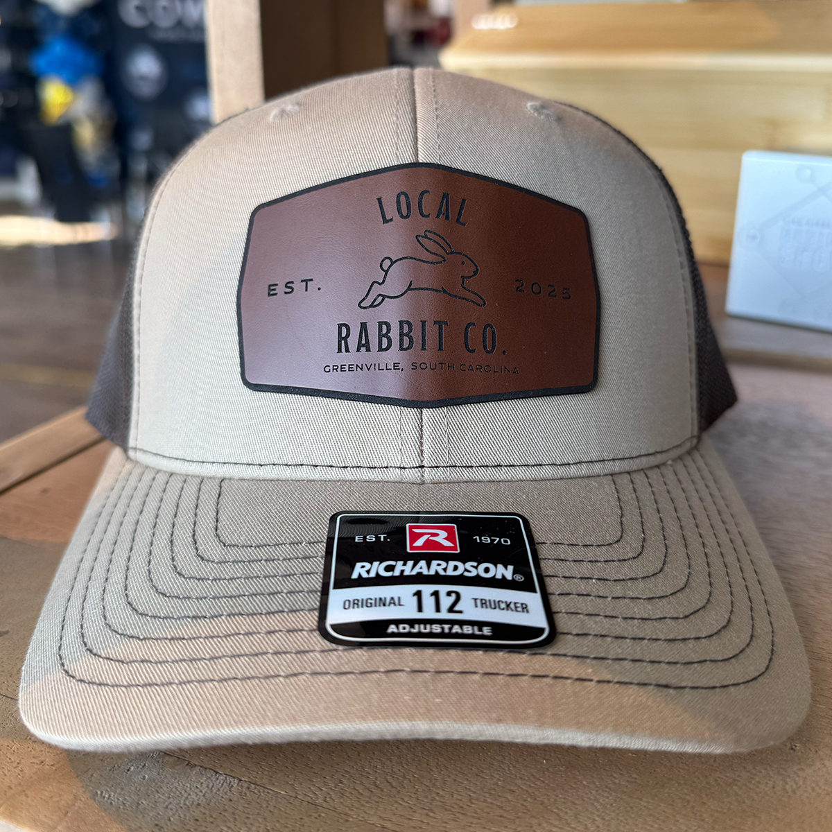 "Local Rabbit Co." Logo Patch Trucker Hat