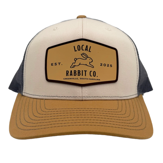 "Local Rabbit Co." Logo Patch Trucker Hat - 2 Color Options