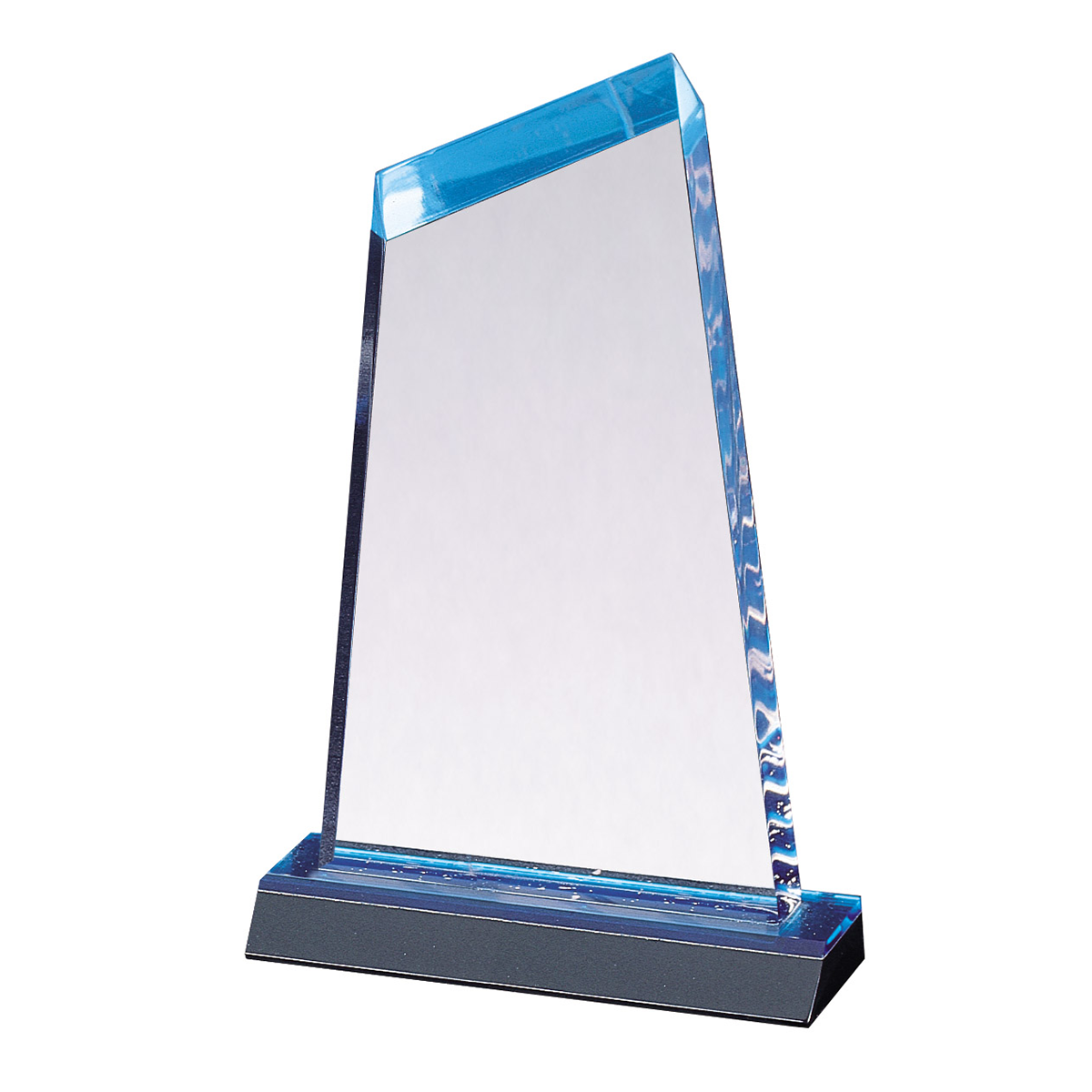 Mirror Series Peak Acrylic Award in Blue